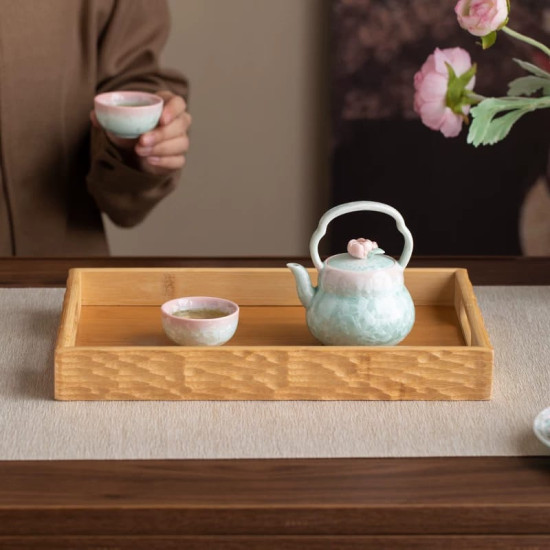 Wooden Tray Set 3 Pcs